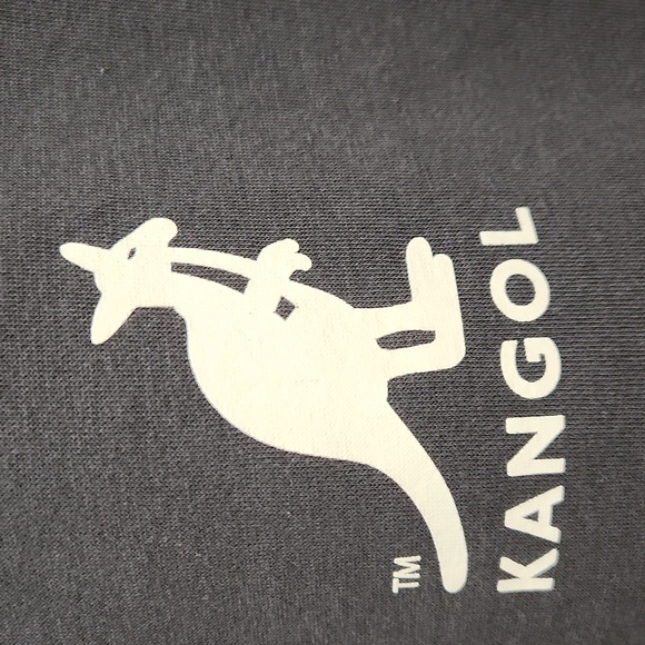 Kangol x H&M Oversized Women's Faded Black Hoodie Size Large - Picture 5 of 8